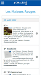 Mobile Screenshot of maisonsrouges.canalblog.com