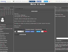 Tablet Screenshot of motsamaux.canalblog.com