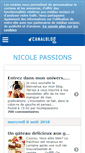 Mobile Screenshot of nicolepassions.canalblog.com