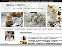 Tablet Screenshot of nicolepassions.canalblog.com