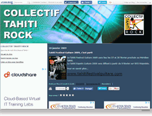 Tablet Screenshot of collectiftahiti.canalblog.com