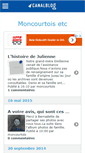 Mobile Screenshot of moncourtois.canalblog.com