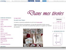 Tablet Screenshot of dansmestiroirs.canalblog.com