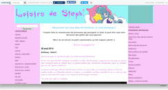 Desktop Screenshot of loisirsdesteph.canalblog.com