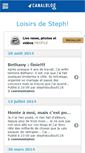 Mobile Screenshot of loisirsdesteph.canalblog.com