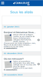 Mobile Screenshot of joujousla.canalblog.com
