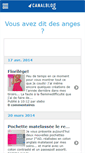 Mobile Screenshot of pasdesanges.canalblog.com