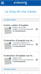 Mobile Screenshot of leblogdemaclasse.canalblog.com