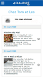 Mobile Screenshot of cheztometlea.canalblog.com