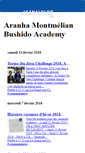 Mobile Screenshot of bushidoacademy.canalblog.com
