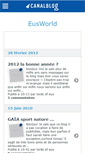 Mobile Screenshot of eusworld.canalblog.com