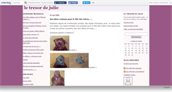 Desktop Screenshot of letresordejulie.canalblog.com