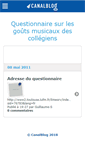 Mobile Screenshot of goutsmusicaux.canalblog.com