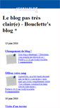 Mobile Screenshot of boullybouclette.canalblog.com