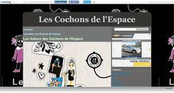 Desktop Screenshot of cochonsdelespace.canalblog.com
