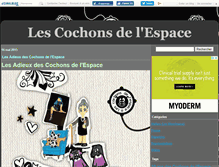 Tablet Screenshot of cochonsdelespace.canalblog.com