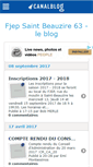 Mobile Screenshot of fjepstbeauzire63.canalblog.com