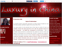 Tablet Screenshot of luxuryinchina.canalblog.com