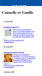Mobile Screenshot of cannellevanille.canalblog.com
