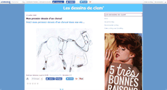 Desktop Screenshot of clemenceruyant.canalblog.com