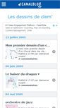 Mobile Screenshot of clemenceruyant.canalblog.com