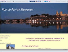 Tablet Screenshot of portailmagnanen.canalblog.com