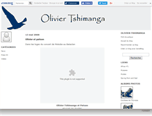 Tablet Screenshot of oliviertshimanga.canalblog.com