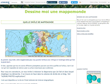 Tablet Screenshot of mappemonde.canalblog.com