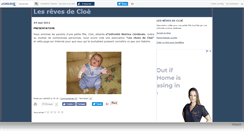 Desktop Screenshot of lesrevesdecloe.canalblog.com