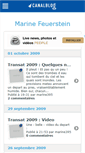 Mobile Screenshot of marinefeuerstein.canalblog.com