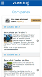 Mobile Screenshot of domiperles.canalblog.com