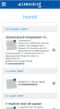Mobile Screenshot of hamidhamid.canalblog.com