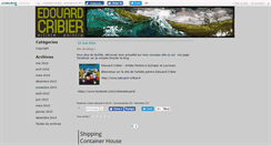 Desktop Screenshot of edouardcribier.canalblog.com