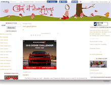 Tablet Screenshot of cotonchampignons.canalblog.com