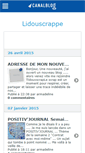 Mobile Screenshot of lidouscrappe.canalblog.com