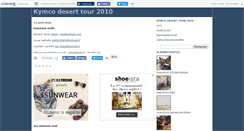 Desktop Screenshot of kymcodeserttour.canalblog.com