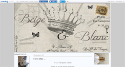 Desktop Screenshot of beigeetblanc.canalblog.com