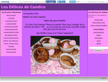 Tablet Screenshot of delicesdecandice.canalblog.com