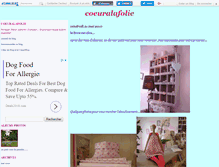 Tablet Screenshot of coeuralafolie.canalblog.com