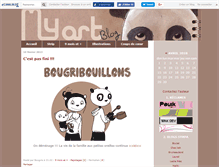 Tablet Screenshot of myartblog.canalblog.com