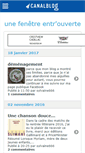 Mobile Screenshot of fenetresylvaine.canalblog.com