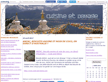 Tablet Screenshot of cuisinetvoyage.canalblog.com