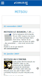 Mobile Screenshot of mitsou.canalblog.com