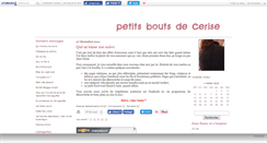 Desktop Screenshot of boutsdecerise.canalblog.com