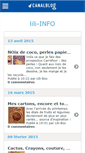 Mobile Screenshot of lililateigne.canalblog.com