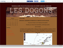 Tablet Screenshot of lepaysdogon.canalblog.com