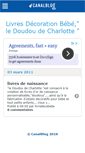 Mobile Screenshot of livredecobebe.canalblog.com