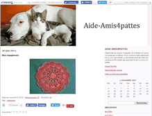 Tablet Screenshot of amis4pattes.canalblog.com