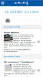 Mobile Screenshot of lagrangeauloup.canalblog.com