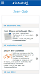 Mobile Screenshot of jeangab.canalblog.com